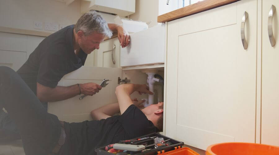 Professional burst pipe repair services in Footville, WI